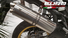 Load image into Gallery viewer, Honda Africa Twin CRF1000L 2015-2017 Silmotor Exhaust Oval Slipon Titanium New