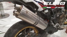 Load image into Gallery viewer, Honda Africa Twin CRF1000L 2015-2017 Silmotor Exhaust Oval Slipon Titanium New
