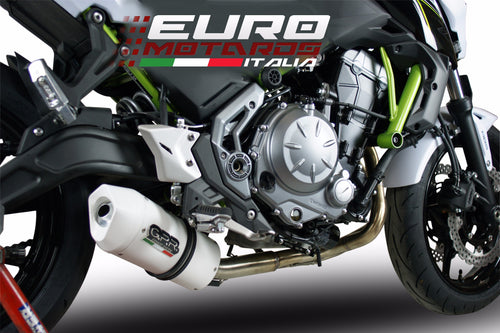 Kawasaki Z 650 2017 2in1 GPR Exhaust Full System Albus White Road Legal New