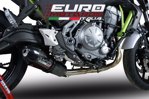 Kawasaki Z 650 2017 2in1 GPR Exhaust Full System GPE CF Road Legal New
