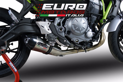 Kawasaki Z 650 2017 2in1 GPR Exhaust Full System GPE Titanium Road Legal New
