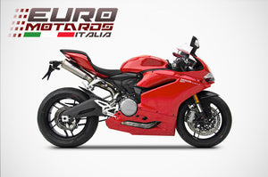 Ducati Panigale 959 Dual Seat Zard Exhaust Full System Racing Titanium Silencers