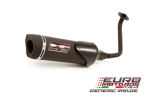 Honda NSS 300 FORZA 2013-2016 Endy Exhaust System Evo2.1 Black Silencer New