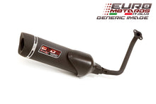 Load image into Gallery viewer, Aprilia SPORTCITY 125-200 2005-2011 Endy Exhaust System Evo2.1 Black Silencer