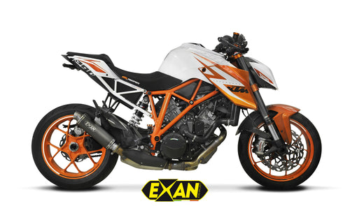KTM Superduke 1290 Exan Exhaust Silencer X-GP Carbon/Titanium/Black New