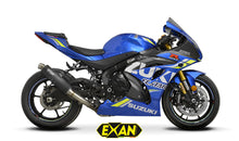 Load image into Gallery viewer, Suzuki GSXR 1000 2017-2019 Exan Exhaust Silencer X-GP Carbon/Titanium/Black