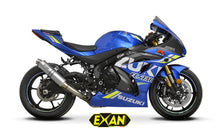 Load image into Gallery viewer, Suzuki GSXR 1000 2017-2019 Exan Exhaust Silencer X-GP Carbon/Titanium/Black