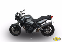 Load image into Gallery viewer, BMW F800R 2009-2014 Exan Exhaust Silencer OVAL X-BLACK Titanium/Carbon New