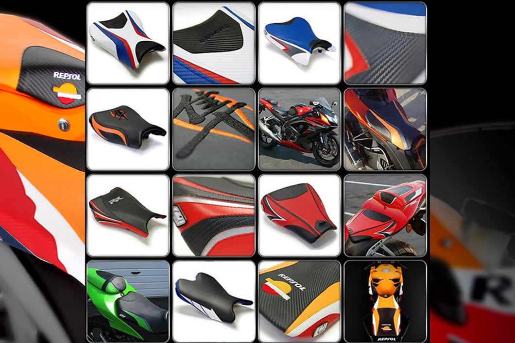 Luimoto Baseline Seat Covers Front and Rear New For Aprilia Tuono 2011-2019