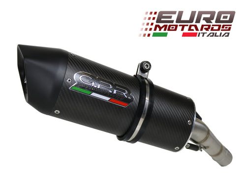 Kawasaki Z125 2019 GPR Exhaust System SlipOn Silencer Furore Carbon Fiber New