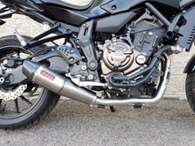Load image into Gallery viewer, MassMoto Exhaust FULL System 2in1 Titanium Silencer Yamaha MT-07 FZ-07 2014-2019