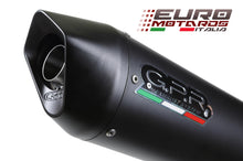 Load image into Gallery viewer, Yamaha N-Max 125 2017-2018 GPR Exhaust FULL System Furore Nero Road Legal
