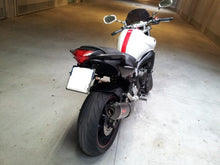 Load image into Gallery viewer, MassMoto oval full carbon exhaust slip-on silencer for Yamaha FZ8 2010-2015 — Euro Motards