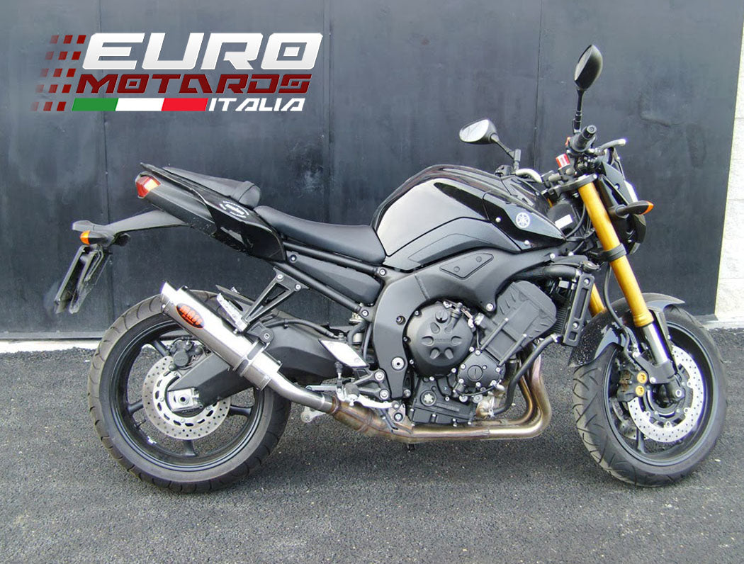 MassMoto Exhaust Slip-On Silencer GP1 Inox Road Legal New Yamaha FZ8 2010-2015