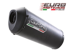 Load image into Gallery viewer, Suzuki DL 650 V-Strom 2004-2011 2in1 GPR Exhaust Mid System Silencer Ghisa New