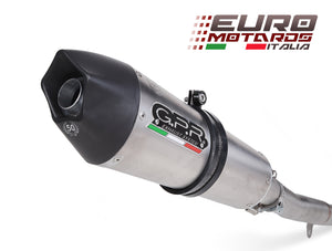 Aprilia Dorsoduro 900 2017-2018 GPR Exhaust Dual SlipOn Silencers GPE Ti New