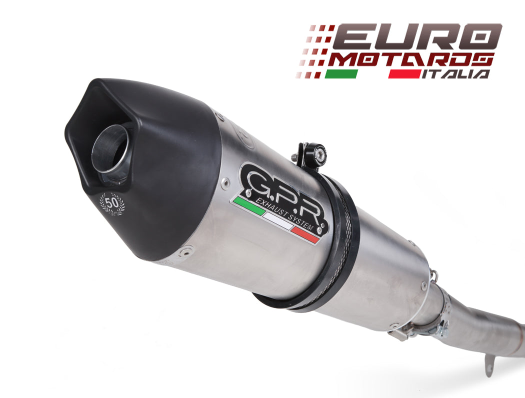 Honda Integra 750 2014-2015 GPR Exhaust Systems GPE Ti Slipon Silencer Titanium