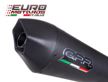 Load image into Gallery viewer, Yamaha R6 2017-2018 GPR Exhaust System SlipOn Silencer GPE Ti Black Road Legal