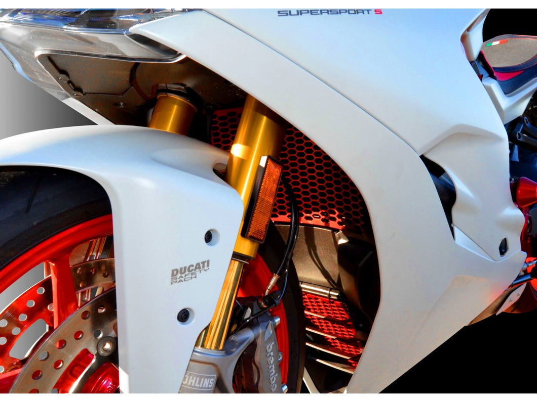 Ducati Supersport 2017-2018 Ducabike Radiator Guard Water Oil Cooler Protector