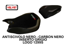 Load image into Gallery viewer, Ducati Panigale 1299 /R/S Tappezzeria Italia Jarvan Seat Cover Velvet Effect New