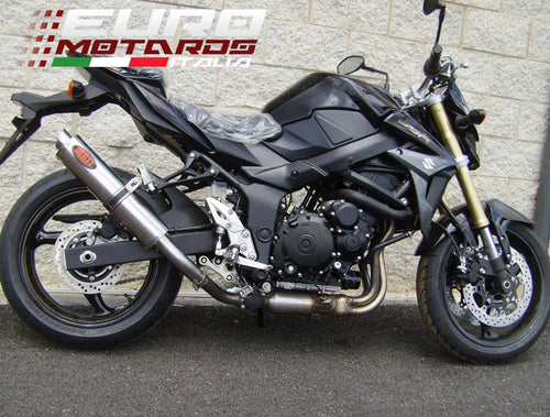 MassMoto Exhaust Slip-On Silencer GP1 Inox Road Legal Suzuki GSR 750 2011-2015