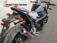 Load image into Gallery viewer, MassMoto Exhaust Slip-On Silencer GP1 Inox Road Legal Suzuki GSR 750 2011-2015