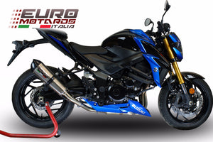 Suzuki GSXS 750 2017 GPR Exhaust Slip-On Silencer GPE Ti Road Legal New