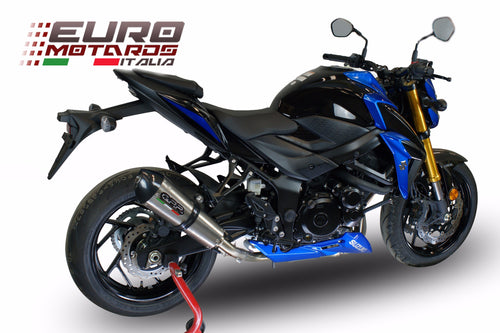 Suzuki GSXS 750 2017 GPR Exhaust Slip-On Silencer GPE Ti Road Legal New