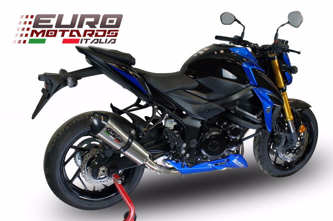 Suzuki GSXS 750 2017 GPR Exhaust Slip-On Silencer GPE Ti Road Legal New