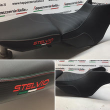 Load image into Gallery viewer, Moto Guzzi Stelvio 1200 Tappezzeria Italia Comfort Foam Seat Cover New