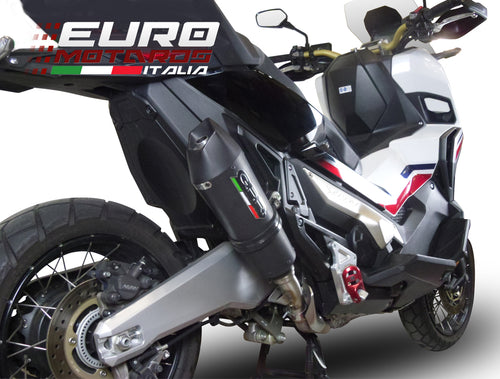 Honda X-ADV 750 2016-2018 GPR Exhaust Slip-On Silencer GPE Ti Black Road Legal