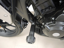 Load image into Gallery viewer, Honda CB300R 2018-2023 RD Moto Crash Frame Sliders Protectors Black H59-PH01-K