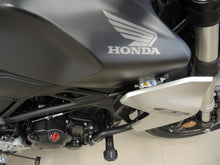 Load image into Gallery viewer, Honda CB300R 2018-2023 RD Moto Crash Frame Sliders Protectors Black H59-PH01-K