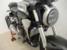 Load image into Gallery viewer, Honda CB300R 2018-2023 RD Moto Crash Frame Sliders Protectors Black H59-PH01-K