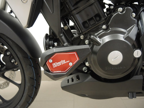 Honda CB300R 2018-2023 RD Moto Crash Frame Sliders Protectors Black H59S-SL01-K