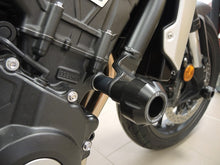 Load image into Gallery viewer, Honda CB1000R Neo Sport Cafe 2018-2023 RD Moto Crash Frame Sliders H61-PH01 BLK