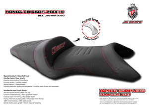 Honda CB650F 2014-2019 JN-Europe Comfort Seat & JN+Memory Visco 8510030 New