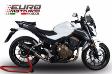 Load image into Gallery viewer, Honda CB500F euro4 2016-2018 GPR Exhaust Slip-On Silencer Furore Nero Road Legal