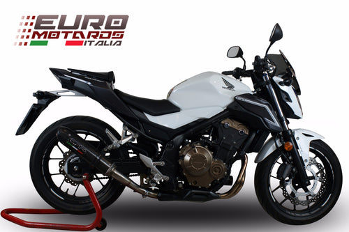 Honda CB500F euro4 2016-2018 GPR Exhaust SlipOn Silencer Pandemonium Carbon