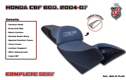 Honda CBF 600 2004-2007 JN-Europe Complete Comfort Seat JN+Visco JNM31+ New