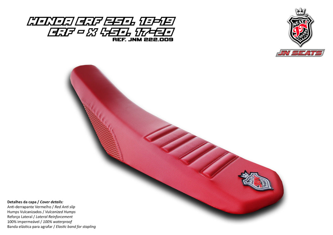 Honda CRF 450 R/RX 2017-2020 JN-Europe Seat Cover Anti-Slip Super-Grip 222009
