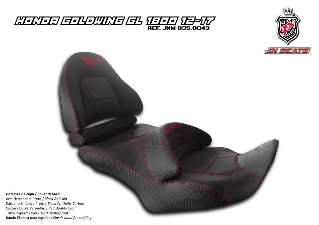 Honda Goldwing GL1800 2012-2017 JN-Europe Seat Cover Anti-Slip 8350043 New
