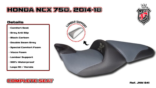 Honda NC750X 2014-2020 JN-Europe Complete Comfort Seat JN+Visco JNM841 New