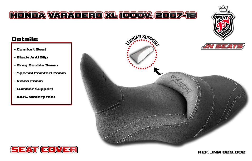 Honda Varadero 1000 2007-2013 JN-Europe Comfort Seat & JN+Memory Visco 829.002
