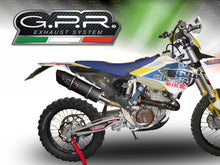Load image into Gallery viewer, Husqvarna FE 350 2014 GPR Exhaust SlipOn Silencer Furore Nero Road Legal New