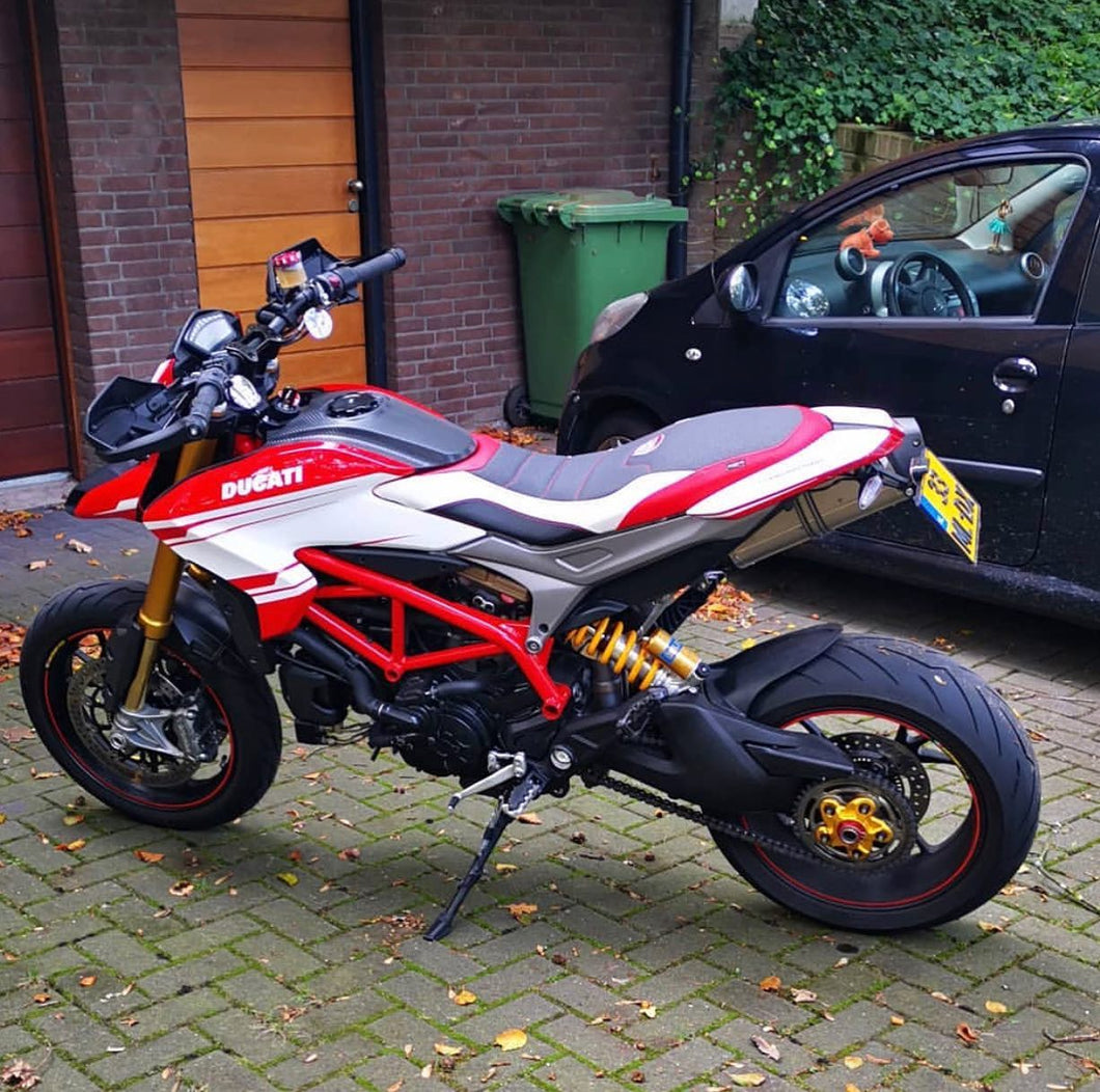 Ducati Hypermotard 821 939 2013-2018 Tappezzeria Italia Seat Cover Ultra-Grip