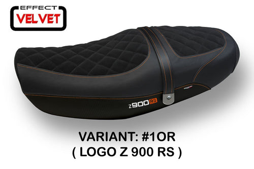 Kawasaki Z900RS 2018-2019 Tappezzeria Italia Natal-TB Velvet Effect Seat Cover