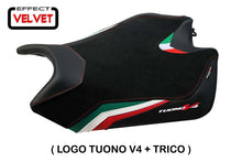 Load image into Gallery viewer, Aprilia Tuono V4 2011-2020 TPZ Italia Coen Seat Cover Velvet Effect