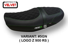 Load image into Gallery viewer, Kawasaki Z900RS 2018-2019 Tappezzeria Italia Natal-TB Velvet Effect Seat Cover
