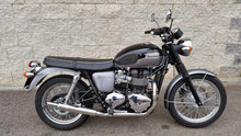 Load image into Gallery viewer, MassMoto Exhaust Full System 2in1 Bottiglia Triumph Scrambler